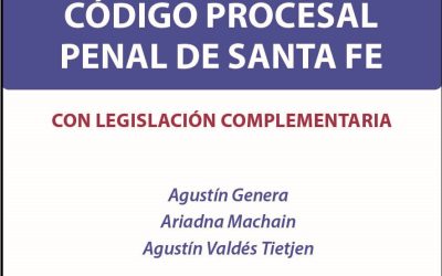 Novedad editorial: Código Procesal Penal de Santa Fe